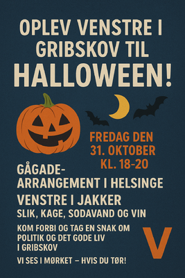 Mød Venstre i Gribskov til Halloween